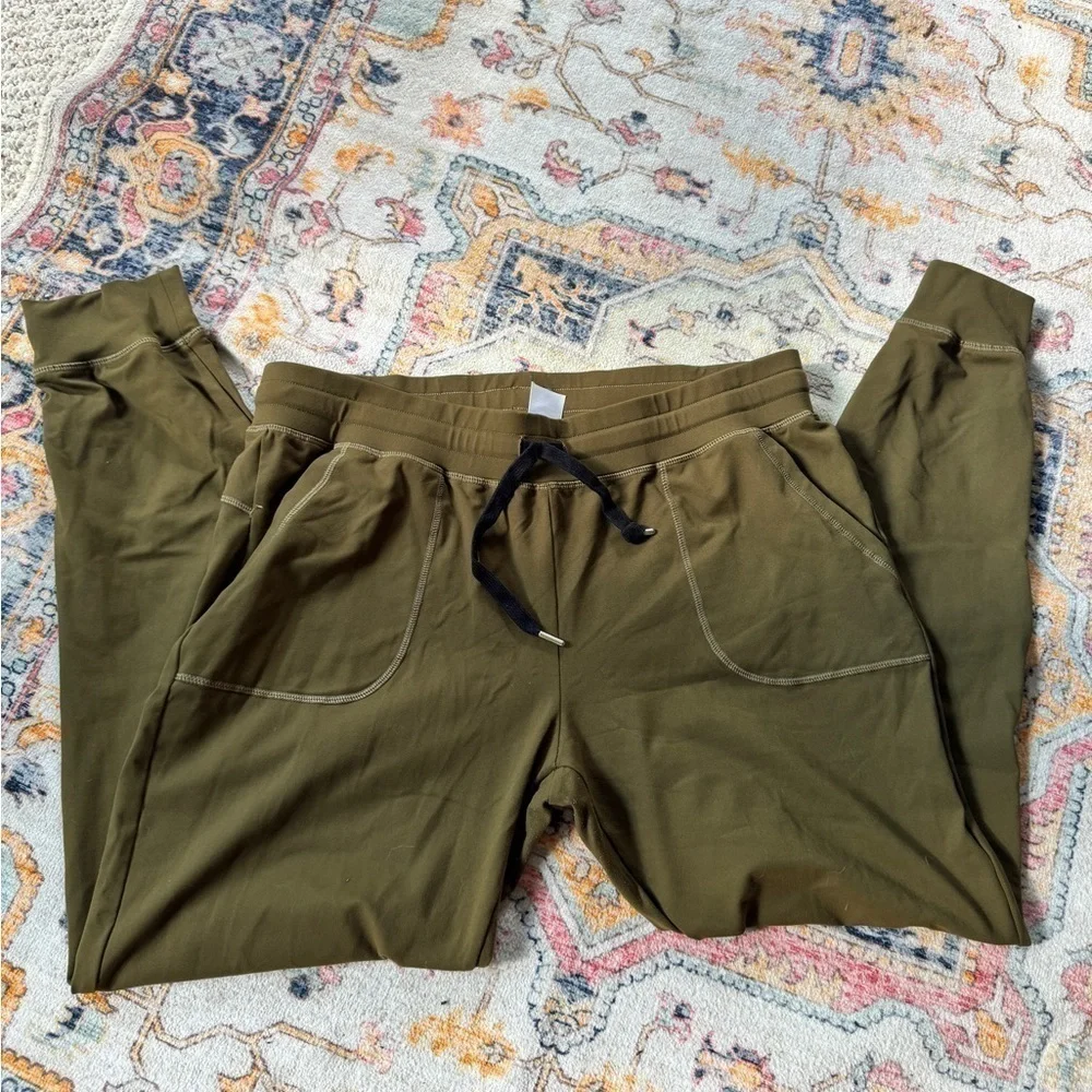 ZYIA Active Olive Unwind Joggers Size XL - Picture 3 of 7